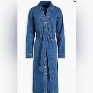 Veronica Beard Blue Denim Midi Dress